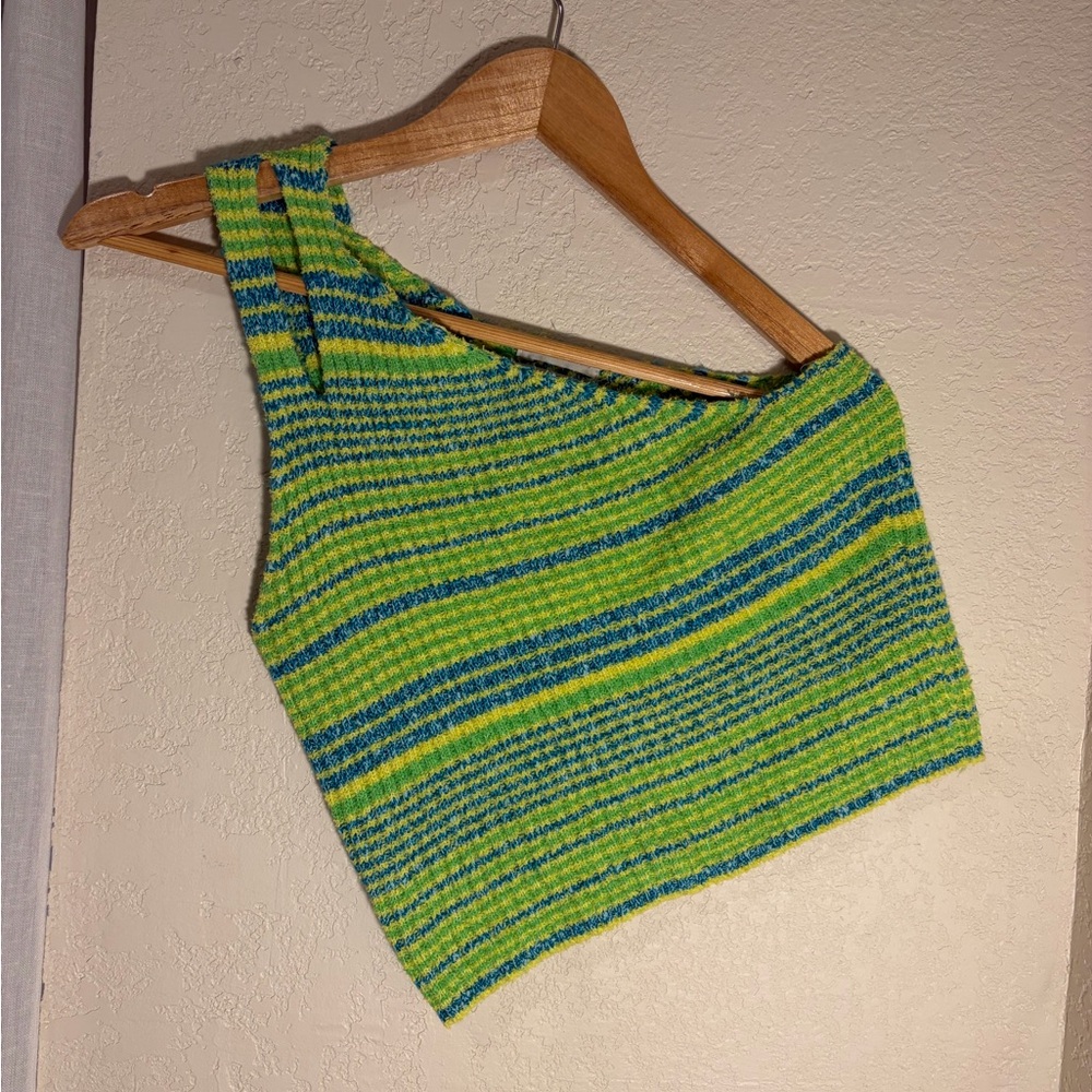 Urban Outfitters One Shoulder Crop Top